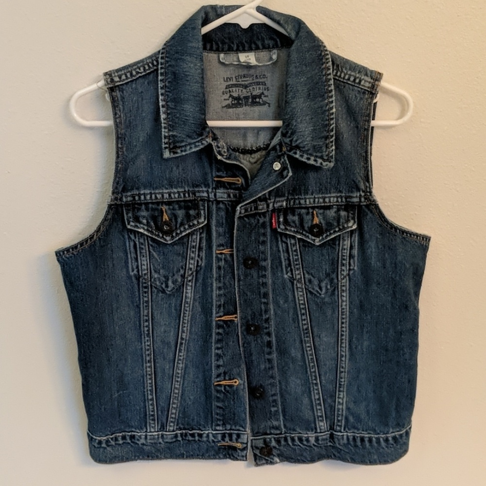Levi's denim vest
